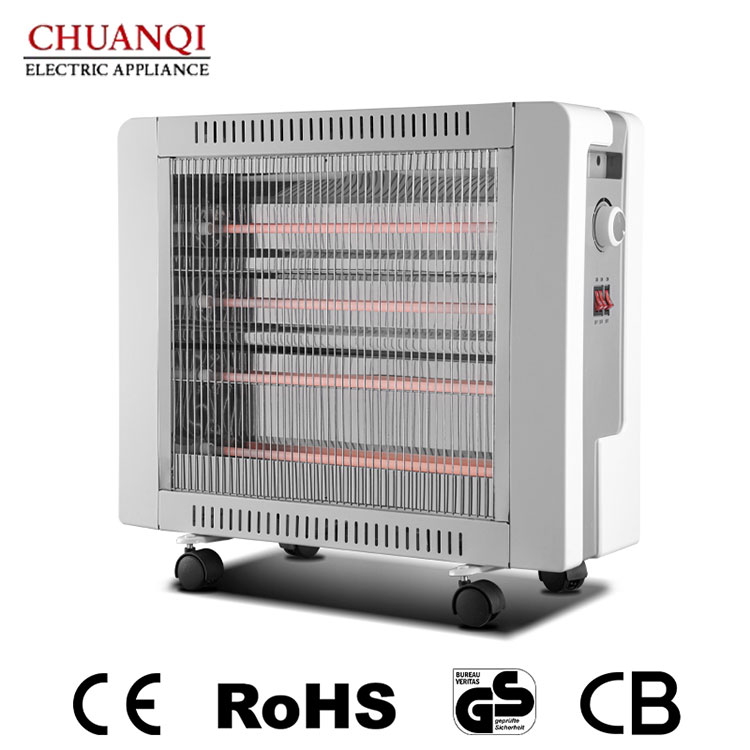 Zakaj je 2400 W kvarčni grelec s 5 cevmi in kolesci idealna rešitev za ogrevanje sodobnih domov?